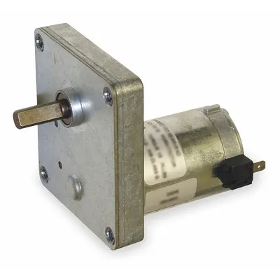 Dayton Gearmotor: Parallel, 12V DC, TENV, 12 RPM, 40 in-lb Max Torque - Parallel Shaft Subfractional DC Gearmotors