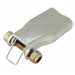 This safety latch assembly is designed for use with Dayton manual chain hoists. It secures the hook opening to prevent loads from slipping off during lifting operations. Compatible with hoists rated for 2,000 lb capacity.