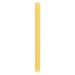 3M 3738 is a general purpose hot melt adhesive in Quadrack stick form, tan color, 5/8 inch diameter and 8 inch length. It bonds wood and paper, with a melting temperature range of 350° to 385°F. The 11 lb pack contains 154 sticks. This adhesive is FDA compliant under 21 CFR 175.105 for indirect food contact, suitable for packaging and woodworking applications requiring a fast-setting bond.