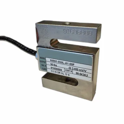 B-TEK Load Cell: 1,500 lbf Load Cell Capacity, Tension, 20 ft Cable Lg - S Beam Load Cells