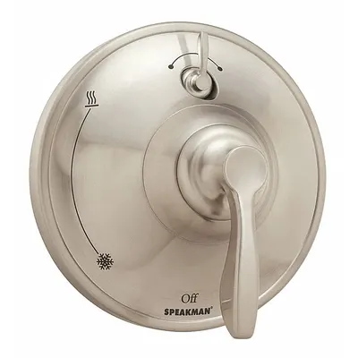 SPEAKMAN SM-10400-P-BN Tub and Shower Valve Trim Kit, Nickel, Zinc Handle - Handle, Trim & Valve Kits for Bathtubs & Showers