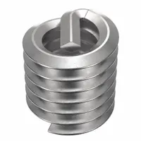 HELI-COIL Helical Insert: Tanged Tang Style, Free-Running, 1/4"-20 Thread Size, Plain, Plain, 12 PK (MPN R1185-4)