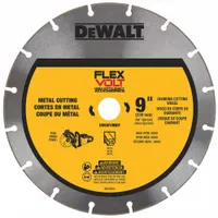 DEWALT Diamond Saw Blade: 9 in Blade Dia., 7/8 in Arbor Size, Dry, For Cut-Off Saw, Segmented (MPN DWAFV8901)