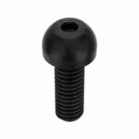 Socket Head Cap Screw: 5/16"-18 Thread Size, 7/8 in Lg, Button, Black Oxide, Alloy Steel, 100 PK (MPN 31C87KBC)