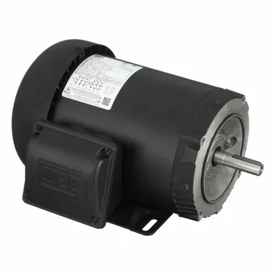 WEG General Purpose Motor: C-Face/Rigid Base Mount, Totally Enclosed Fan Cooled - C-Face with Rigid Base 3-Phase General Purpose AC Motors