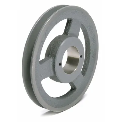 OEM V-Belt Pulley: BK75 - Bushed-Bore Cast-Iron V-Belt Pulleys