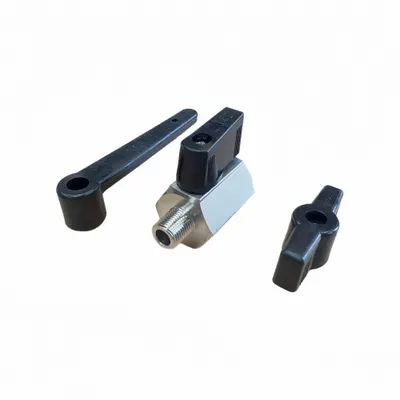 OEM Manual Two-Way Ball Valve: 1/8 in - Mini Brass Ball Valves