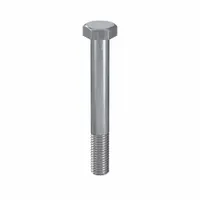 Hex Head Cap Screw: Steel, Class 8.8, Zinc Plated, M12, Metric, 95 mm lg, Partially Threaded, 25 PK (MPN HC18120950-025P1)