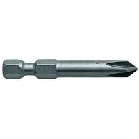 APEX Power Bit: Power Bit, Imperial, PH2 Bit Industry Size, #2 Bit Size, Std, Impact Rated, 5 PK (MPN 492X-5PK)