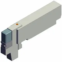Solenoid Valve: Single Solenoid, Five-Way / Two-Position, 27.43 scfm Flow Rate - Max, Plug-In (MPN VQC2101N-5B1)