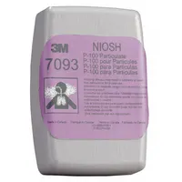 Filter: P100, Magenta Color, 3M 5000 Series/3M 6000 Series/3M 7000 Series, Bayonet, 12 PK (MPN 7093)
