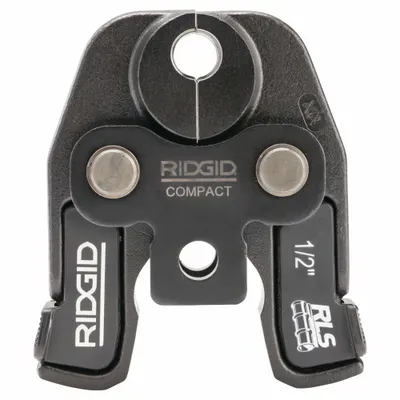 RIDGID Cordless Press Tool Jaw: 1/2 in Pipe, Copper, For RLS Press - Jaws for Compact Press Tools