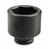 PROTO Impact Socket: 3/4 in Drive Size, SAE, 1 1/2 in Socket Size, 6-Point, Std, 2 3/8 in Overall Lg (MPN J07524)