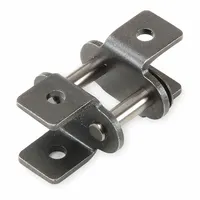 TSUBAKI Attachment Link: For Std Roller Chains, KK-1, 40, Single Strand, 1/2 in Pitch, Steel, 5 PK (MPN 40KK1CL)