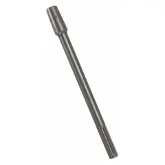 This tamper plate chisel bit is designed for use with SDS-Max hammer drills in tamping and compacting applications. It features a 1 3/4 in head width, a 9 in overall length, and a 45/64 in shank diameter.