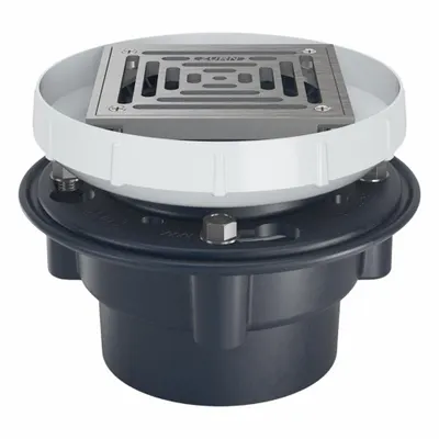 ZURN EZ1-PV4-ST-SS Height Adjustable Floor Drain - Height Adjustable Floor Drains
