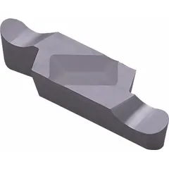 Indexable carbide insert for grooving, parting, and turning operations in CNC machining. Suitable for general metalworking applications requiring controlled chip formation and surface finish. Refer to manufacturer data for grade and geometry details.