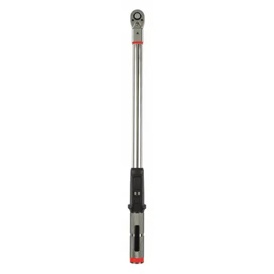 PROTO Electronic Torque Wrench: Foot-Pound/Inch-Pound/Newton-Meter, 5 to 100 ft-lb - Standard-Head, Electronic Torque Wrenches