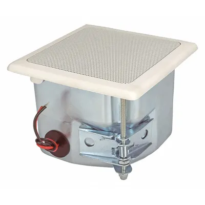 SOUNDTUBE Speaker: Passive, 1-Way, 8 ohm Impedance, 5 in Overall Wd, 4 in Overall Ht - Wall-Mount Speakers