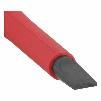 WIHA Insulated Slotted Screwdriver: Insulated SoftFinish, 15/64 in Tip Size - Insulated Slotted Screwdrivers