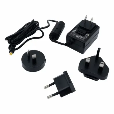 RICE LAKE WEIGHING AC Adapter, NEMA 1-15 Plug, 2 1/2 x 2 1/2 in - Material Handling