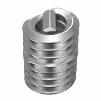 HELI-COIL Helical Insert: Tanged Tang Style, Screw-Locking, #6-32 Thread Size, 1,000 PK (MPN 3585-06CNW276S)