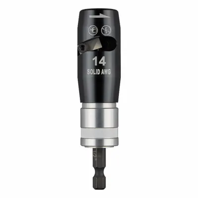 MILWAUKEE Wire Stripper: Electrical Wire Strippers, Impact Drivers, Impact Rated - Impact Driver Attachments