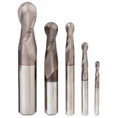 OEM End Mill Set: Ball Nose - General Purpose Carbide Ball End Mill Sets