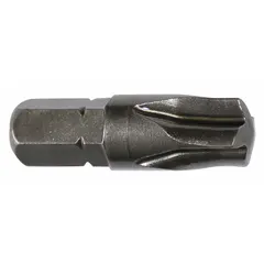Imperial #1 MorTorq head insert bit with standard hex shank. Impact rated for high-torque applications. Sold in a 5-pack. Suitable for driving fasteners in assembly and maintenance tasks.