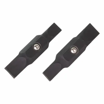 KLEIN TOOLS Replacement Bit 3/16-Inch Slotted 1/4-Inch Slotted: Repl Bit, Slotted Head - Impact Bits