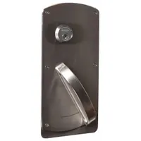 SCHLAGE Door Lockset: Office Lever Locksets, Stainless Steel, ADA Compliant, Ligature-Resistant (MPN L9456P HSLR 630 RH)