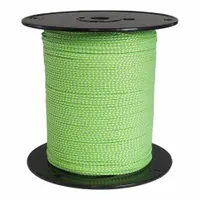 ALL GEAR Rigging and Climbing Rope: Braid, 3/32 in Dia, 90 lb Working Load Limit, 180 ft Overall Lg (MPN AGDPTL25180)