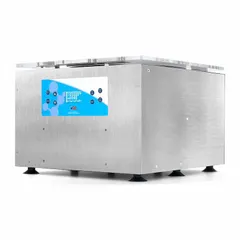 Universal benchtop centrifuge with digital display and variable speed control. Accommodates 24 x 3 to 10 mL or 8 x 15 mL tubes. Programmable, 110V, non-refrigerated. Used for separating components in liquid samples in clinical, research, and industrial laboratories.