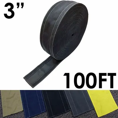 ELECTRIDUCT Cable protector: 3 in Overall Wd, 100 ft Lg, Nylon - Fabric Hook-and-Loop Cable Floor Covers