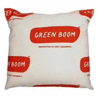 This biodegradable sorbent pillow is made from wheat straw and absorbs up to 1 gallon of non-aggressive liquids. It measures 16 inches by 16 inches and comes in a beige color, supplied in a box. Suitable for industrial spill containment and general liquid absorption tasks