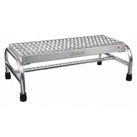 COTTERMAN Step Stool: 1 Steps, 10 in Overall Ht, 500 lb Load Cap, Aluminum, 10 in Standing Ht (MPN 4501N3232A3E12C50P1)