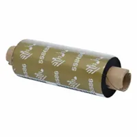 THERMAL TRANSFER RIBBON: Zebra, 3.31 in Ribbon Wd, 242 ft Ribbon Lg, 1/2 in Core Dia., Black (MPN 05586GS08407)