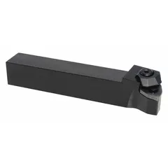Indexable turning and profiling toolholder for external turning, facing, and profiling operations. Accepts indexable carbide inserts for efficient material removal in metalworking applications.