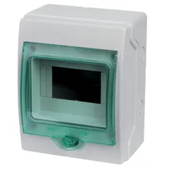 Central detection box DIN rail small IP 65