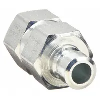 PARKER Hydraulic Quick Connect Hose Coupling: 1/4 in Coupling Size, Steel, 11.36 lpm Max. Flow Rate (MPN PN252F)