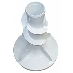 OEM replacement agitator for Whirlpool washing machines. Moves clothes through wash water to facilitate cleaning. Suitable for use in residential laundry appliances.