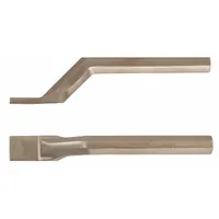 Caulk Chisel: 1 in Blade Wd, 7 3/4 in Overall Lg, Non-Sparking (MPN 4-1033)
