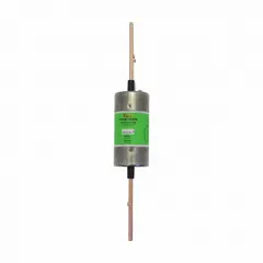 The BUSSMANN FRS-R-125 is a Class RK5 time-delay blade fuse rated 125 A at 600 V AC and 300 V DC. It is non-indicating and part of the FRS-R series. Typical applications include protection of motors, transformers, and other inductive loads against short circuits and sustained overloads in industrial electrical panels and machinery.
