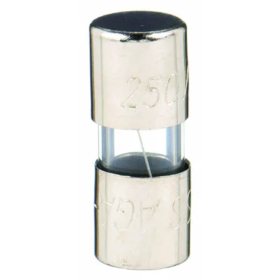 BUSSMANN AGA-3 Fast-Acting Cylindrical Fuse, 3 A, 125 V AC, 1/4 in x 5/8 in - Fast-Acting Cylindrical Fuses