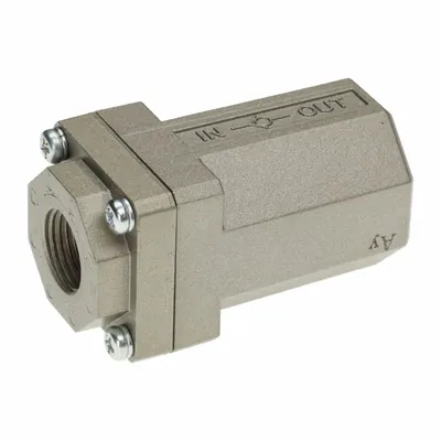 SMC AK4000-04 Pneumatic Check Valve, 1/2 in Rc Ports, 1 MPa Max Pressure - Pneumatics