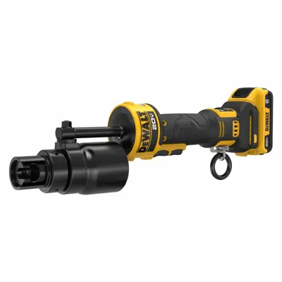 DEWALT Knockout Tool Kit: 20V DC, 2 in Punching Capacity (Steel), For 10 ga Max. Steel Thick - DEWALT Cordless Knockout Punches
