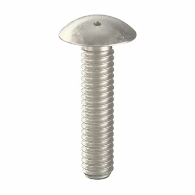 TAMPER-PRUF SCREW Tamper Resistant Screw: #8-32 Thread Size, 3/4 in Lg, Stainless Steel, Plain - Truss Head Tamper-Resistant Machine Screws