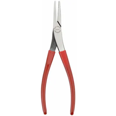 PROTO Duckbill Plier: 2 in Max Jaw Opening, 7 3/4 in Overall Lg, 1 5/8 in Jaw Lg - Flat-Nose Pliers