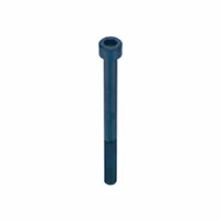 Socket Head Cap Screw: M6x1.00 Thread Size, 75 mm Lg, Std, Blue Phosphate, Alloy Steel, 10 PK (MPN UST176248)