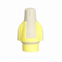IDEAL Twist-On Wire Connectors: Tan/Yellow, Wire Sizes 16 AWG – 10 AWG, 600 V, 500, PK (MPN 30-1345J)